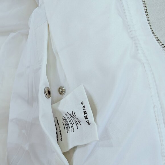 Ami White Down Jacket - Picture 6 of 7